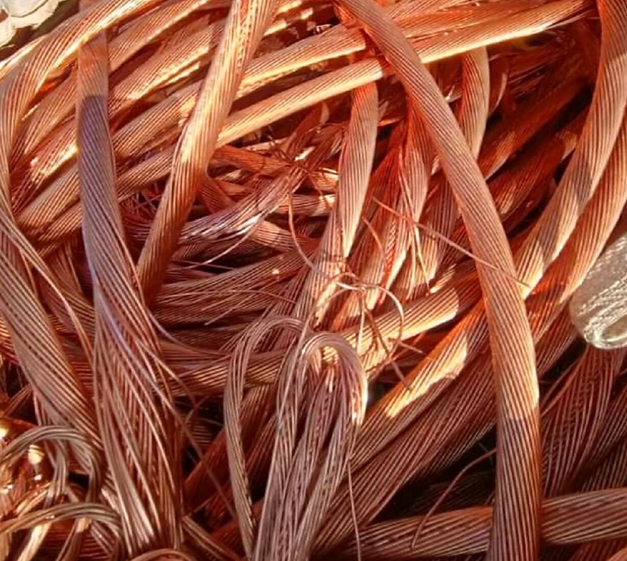 Copper wire scrap ready for trading